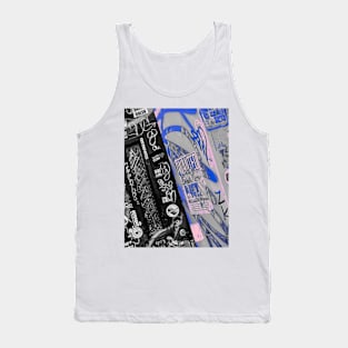 Street Pop Art Tag Two Graffiti NYC Tank Top